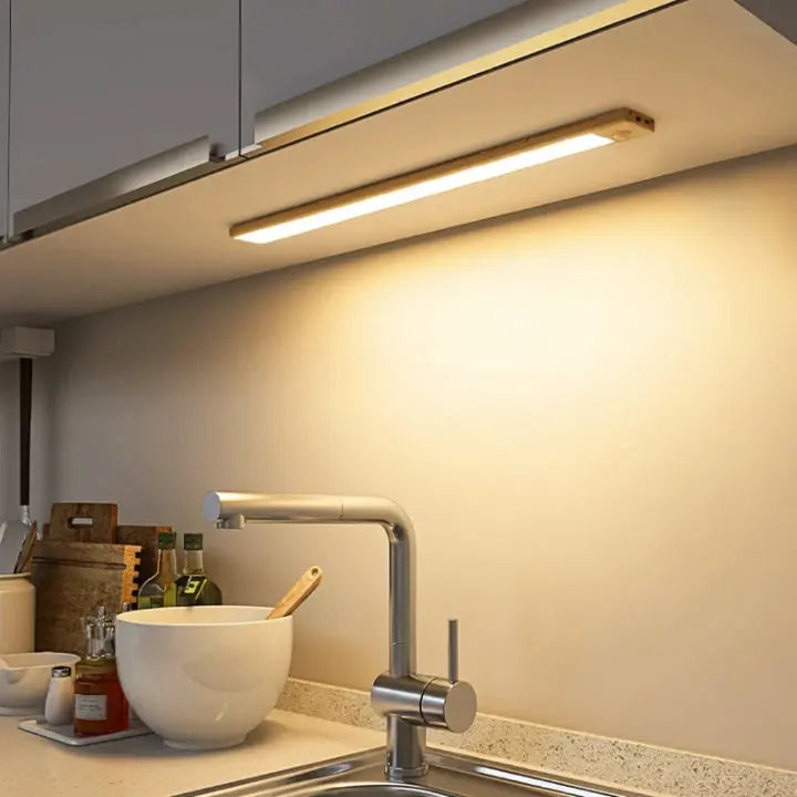 Kabellose LED-Unterbauleuchte mit Bewegungssensor und 3 Lichtfarben