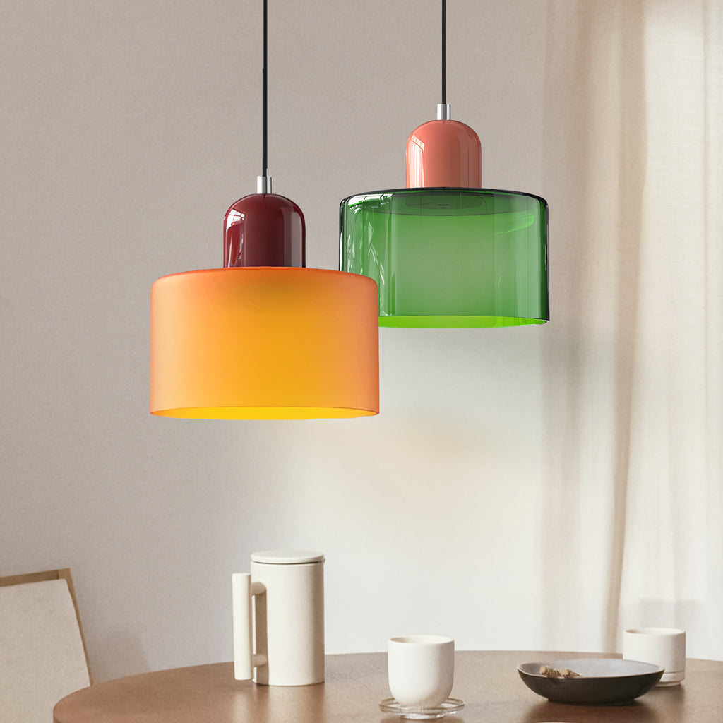 Kleine Glas-Pendelleuchte – elegante Hängeleuchte für Innenräume