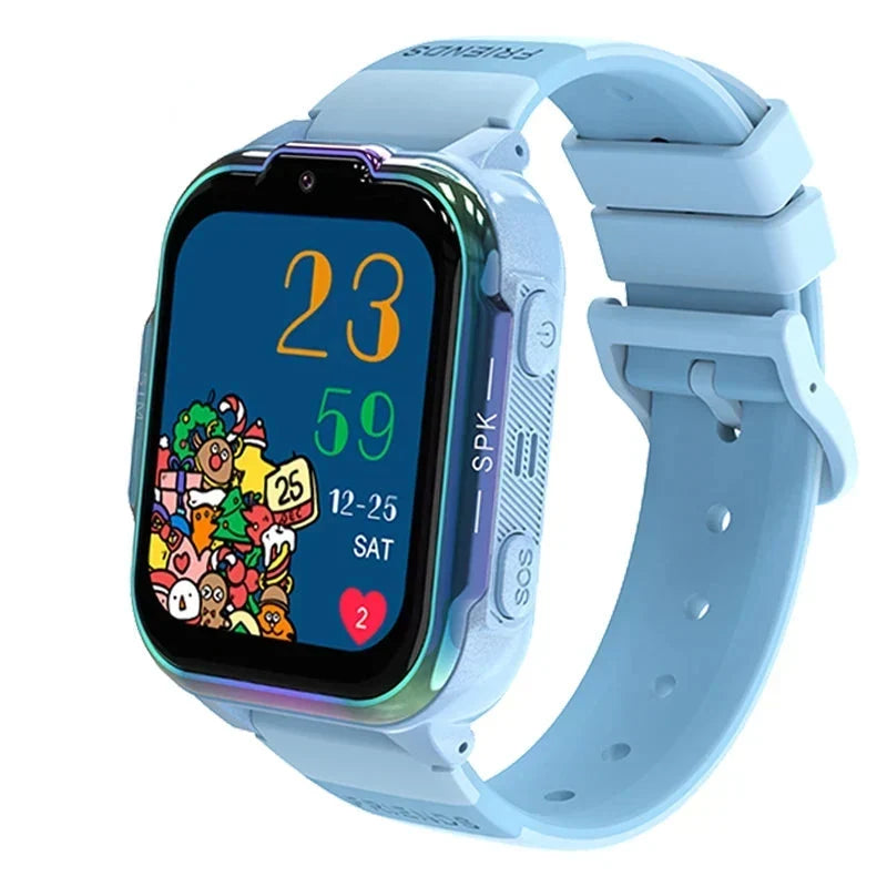 Smartwatch with GPS tracking and 4G video calling