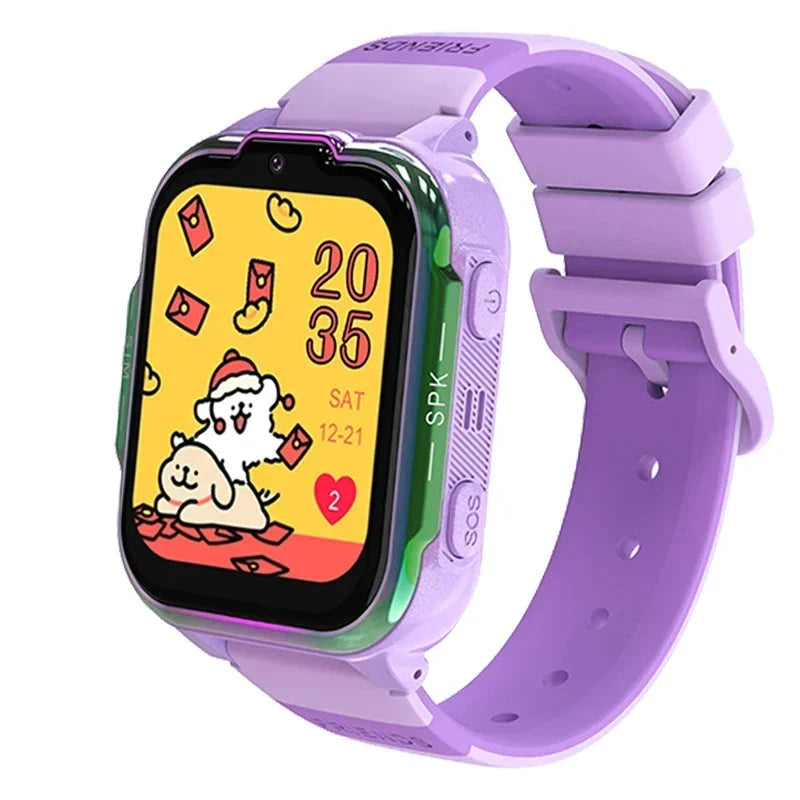 Smartwatch with GPS tracking and 4G video calling