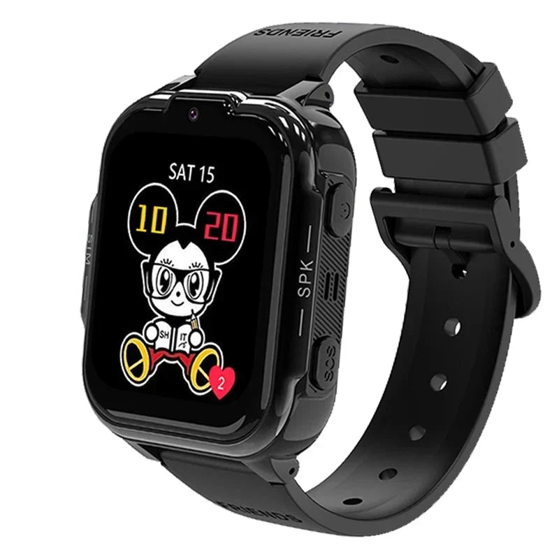 Smartwatch with GPS tracking and 4G video calling