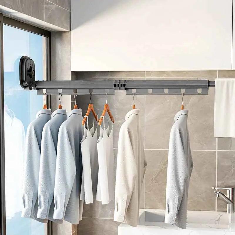 Wand-Wäschetrockner ohne Bohren – Perfekt für Mietwohnungen & kleine Räume product image 5