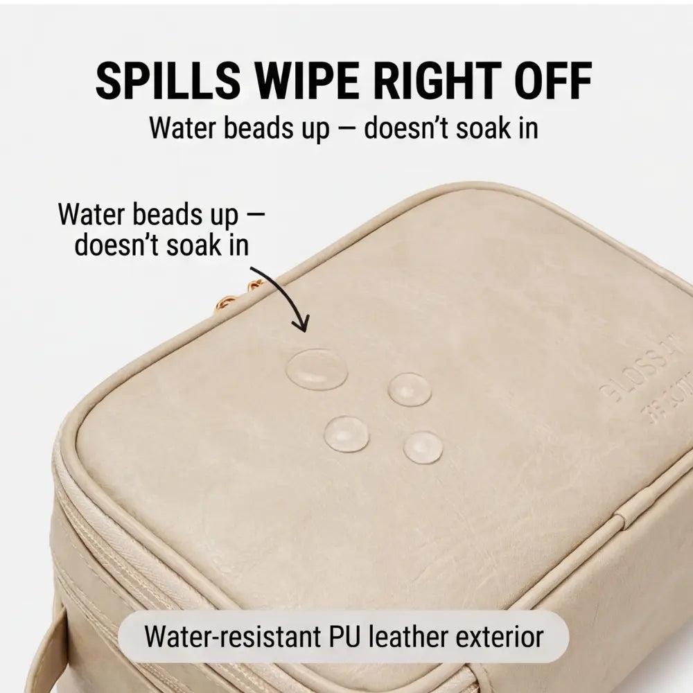 Flach aufklappbare Kosmetiktasche – Pinselschutz, 25+ Produkte product image 11