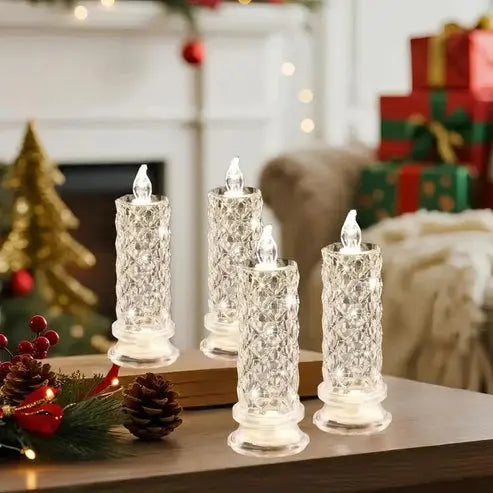LED candles with warm white light – safe and decorative