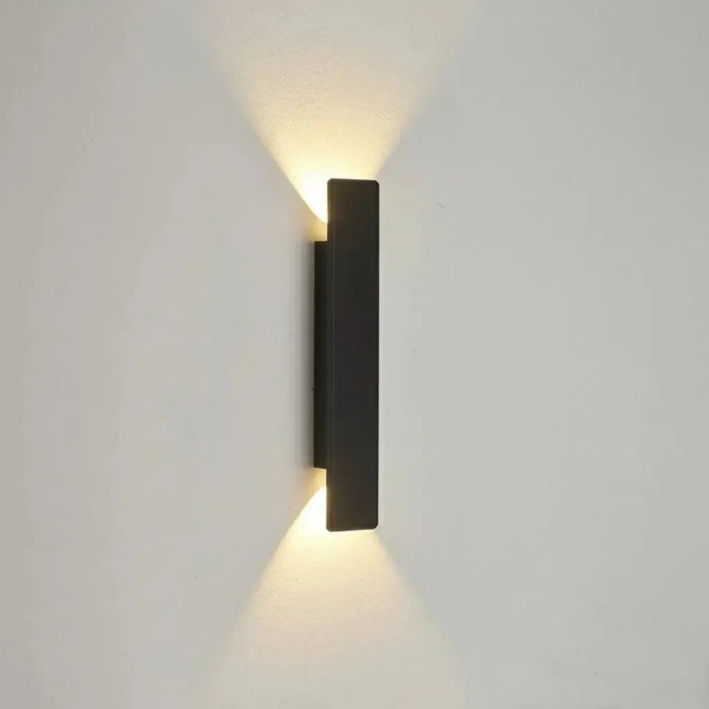LED Außenwandleuchte aus Aluminium – wasserdicht für innen und außen