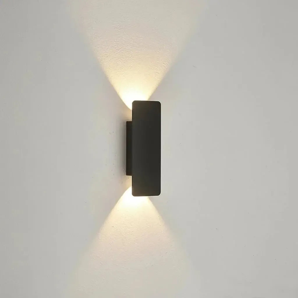 LED Außenwandleuchte aus Aluminium – wasserdicht für innen und außen