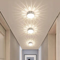 LED Deckenleuchte Kristall Acryl mit dekorativem Lichtmuster