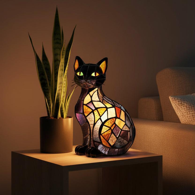 LED Katzen Nachtlicht aus Silikon – weiches Ambiente für Kinder und Erwachsene