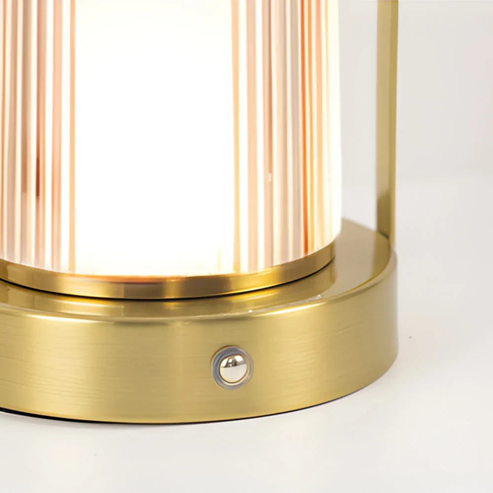 Tischlampe kabellos – USB aufladbar mit Touch-Steuerung