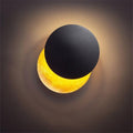 LED Wandlampe mit Mond- und Sonnenfinsternis-Design drehbar