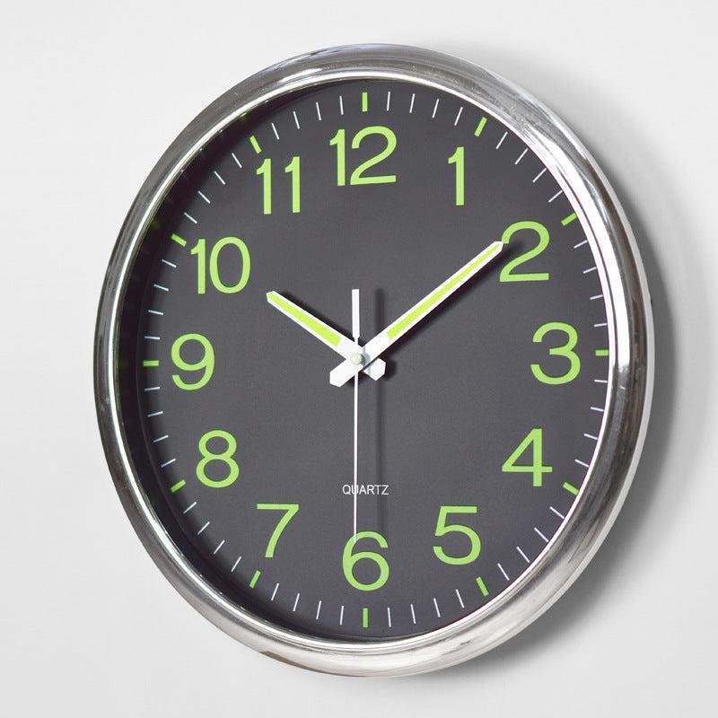 LED Wanduhr mit Beleuchtung – moderne Uhr für Wohnzimmer