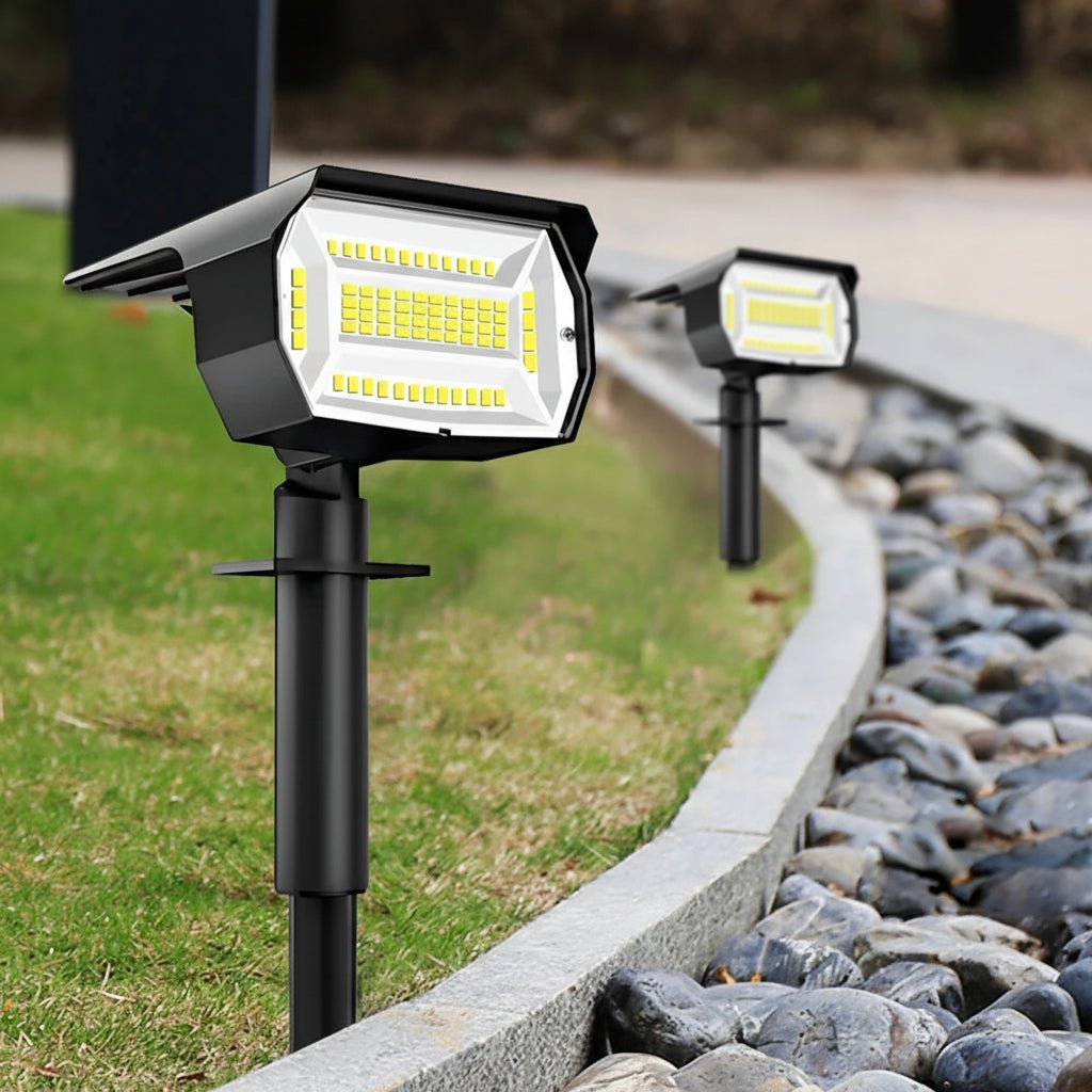 Solar Gartenleuchte mit LED und einstellbarer Helligkeit