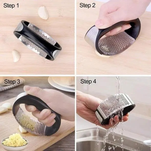 Premium Edelstahl Knoblauchpresse - Ergonomisch & Langlebig für Küche product image 7