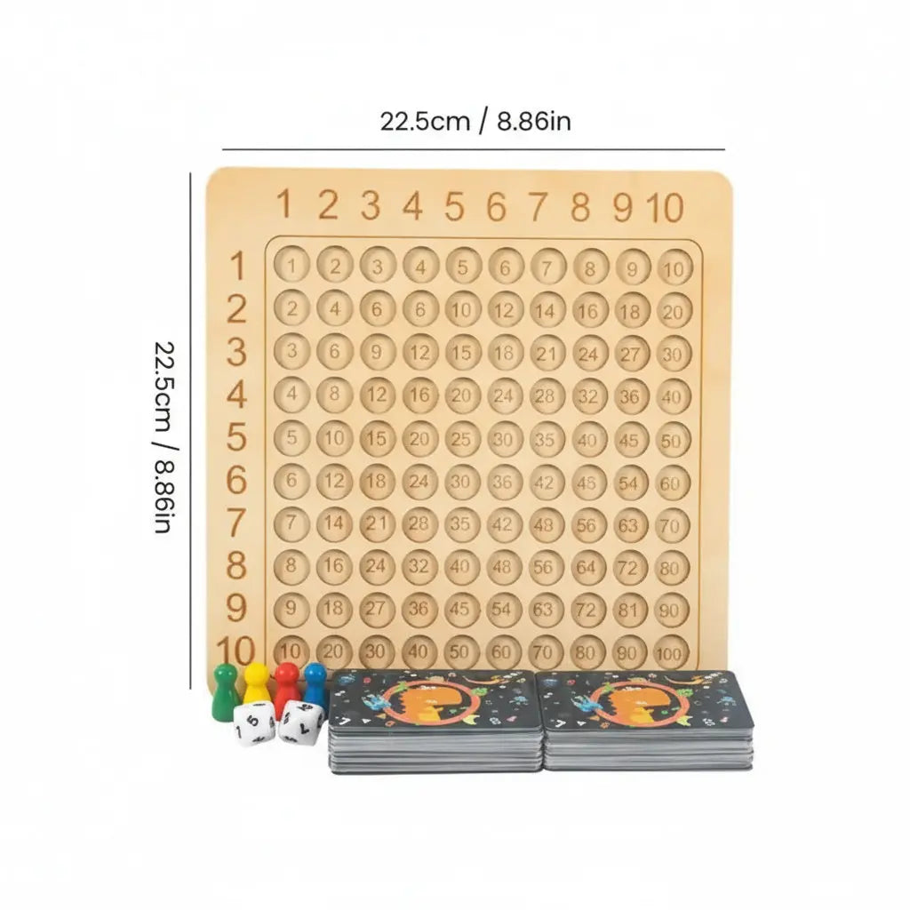 Lernspiel Multiplikation Holz – Spielerisch das Einmaleins verstehen product image 9