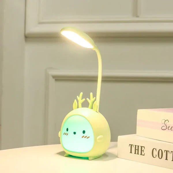 Children's reading lamp with night light - easy on the eyes and cordless
