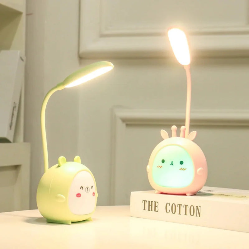 Children's reading lamp with night light - easy on the eyes and cordless