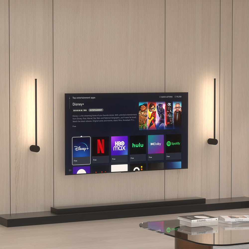 Lineare LED-Wandleuchte für innen – elegantes Lichtdesign