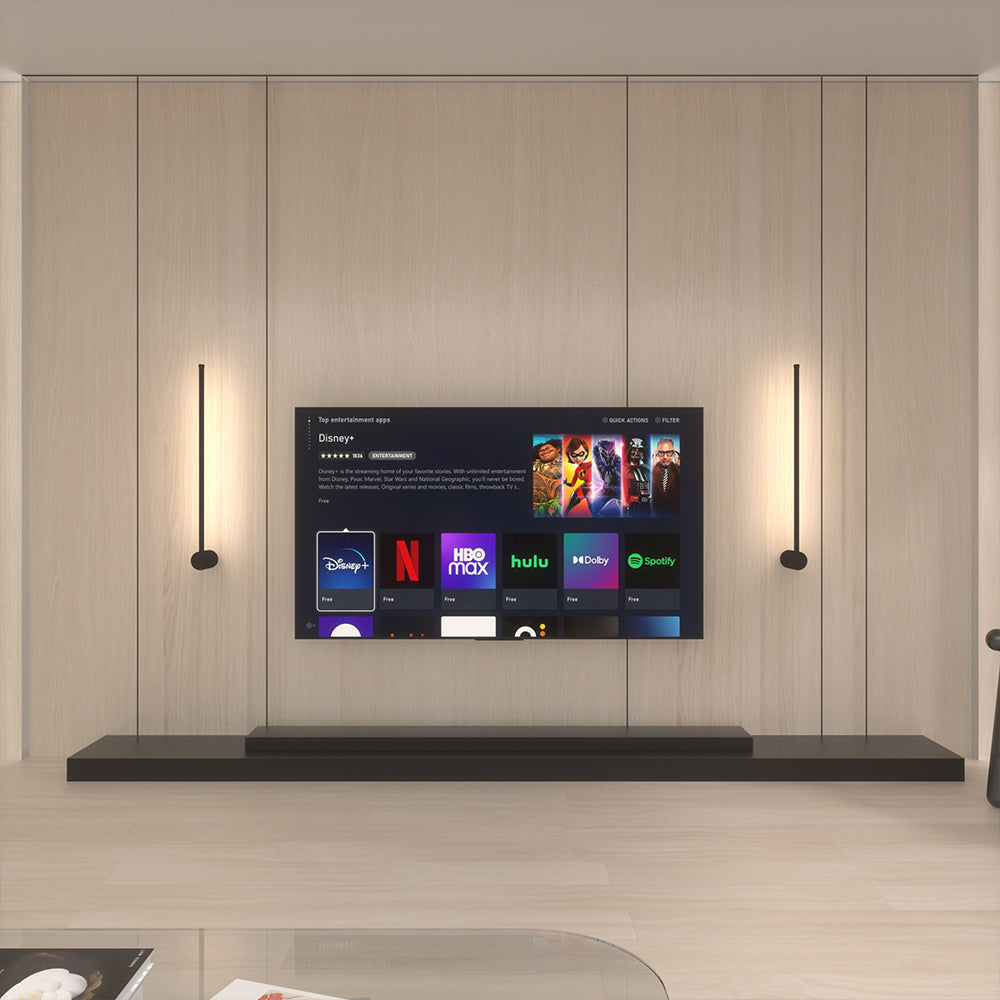 Lineare LED-Wandleuchte für innen – elegantes Lichtdesign