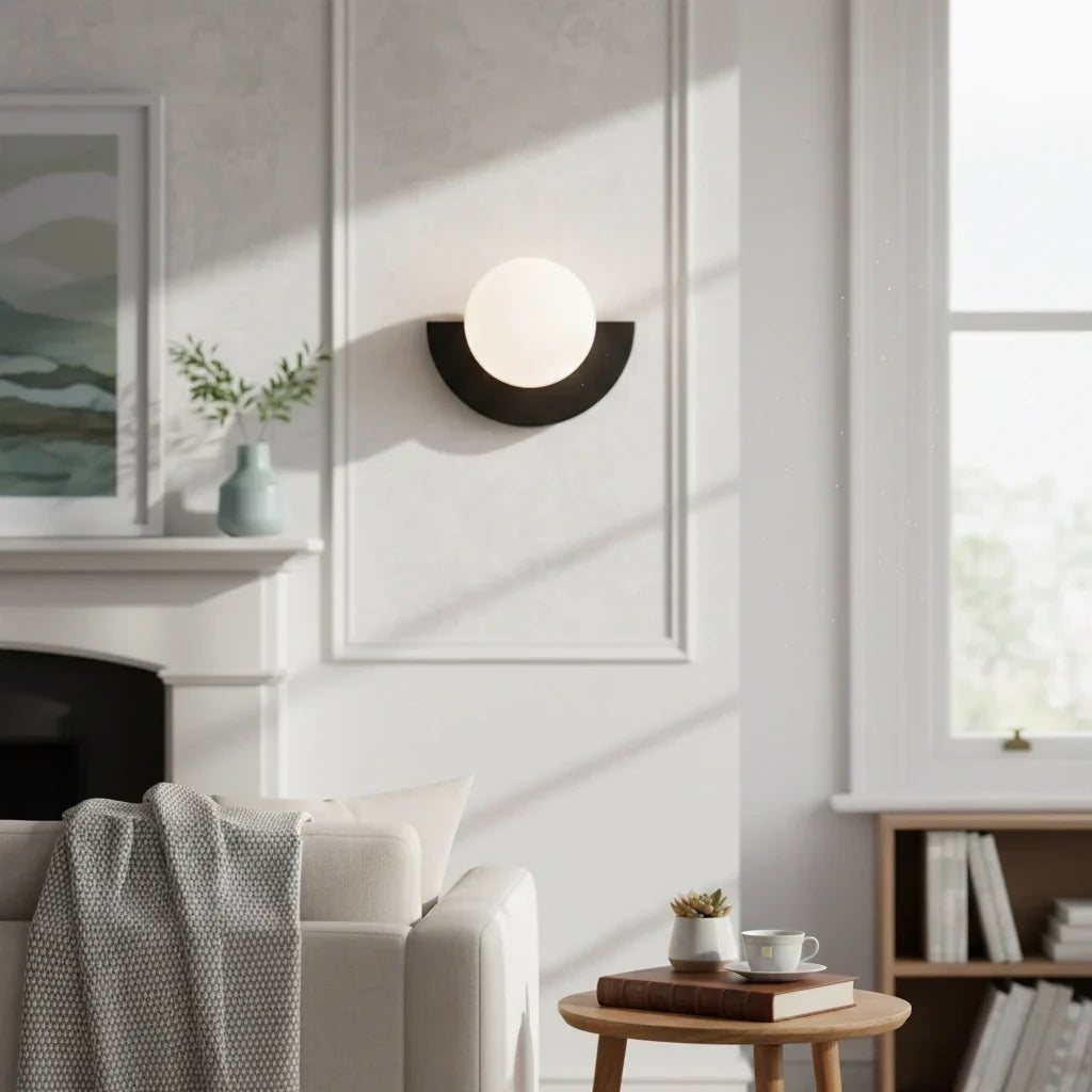 Minimalistische bunte Wandlampe – dekoratives Wandlicht