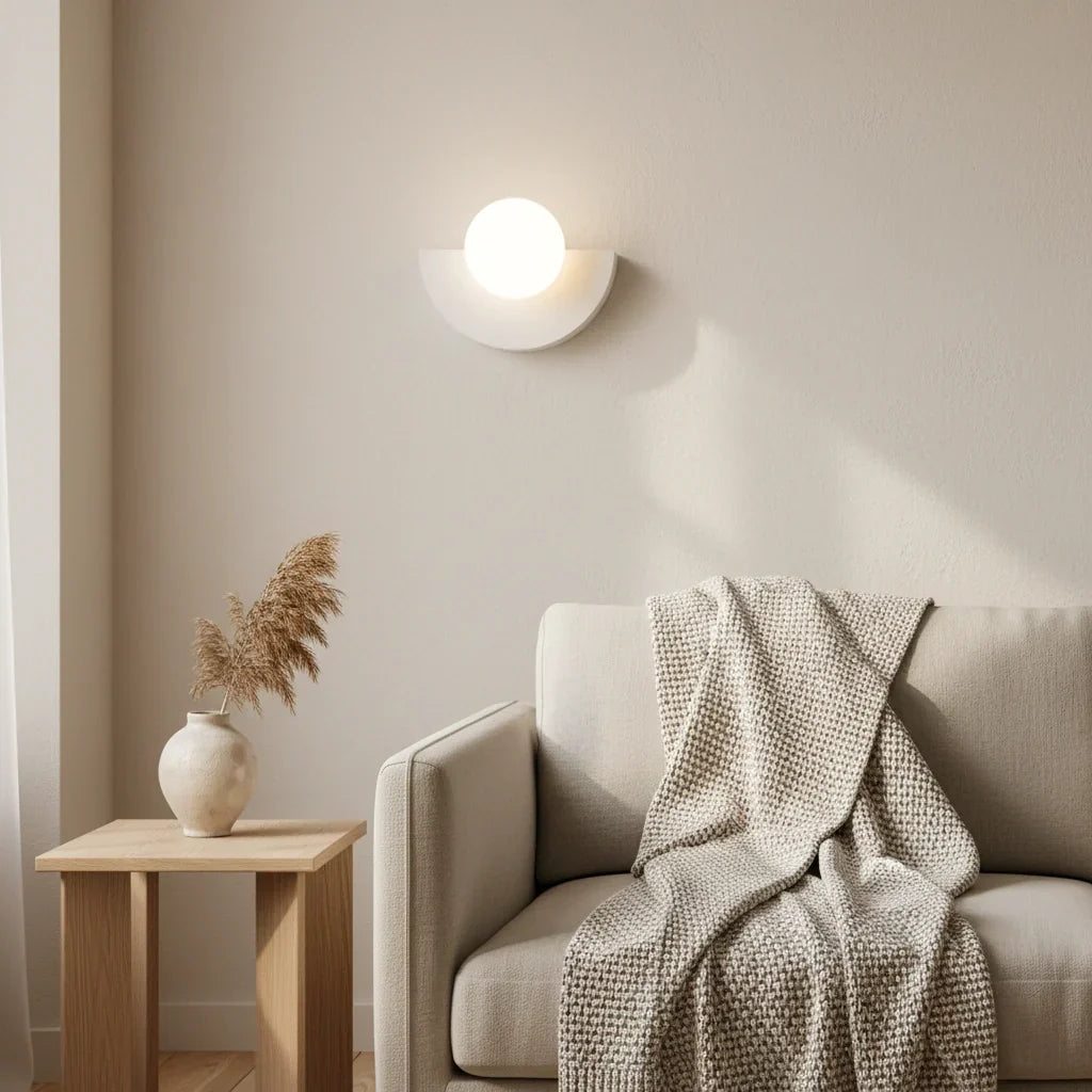 Minimalistische bunte Wandlampe – dekoratives Wandlicht
