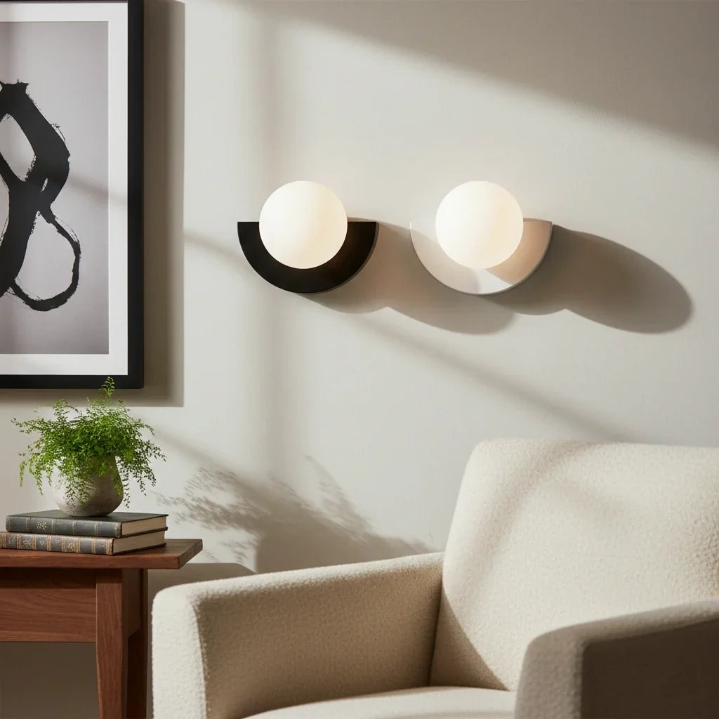 Minimalistische bunte Wandlampe – dekoratives Wandlicht