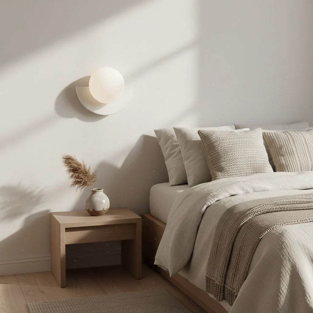 Minimalistische bunte Wandlampe – dekoratives Wandlicht