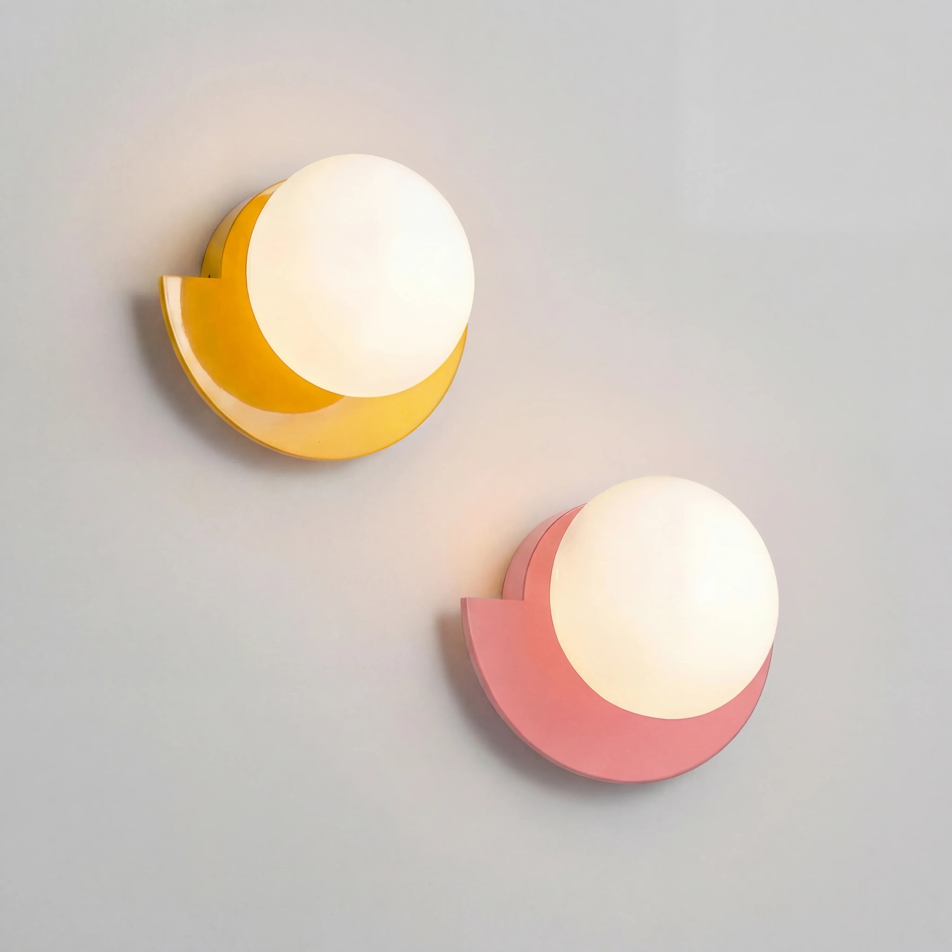 Minimalistische bunte Wandlampe – dekoratives Wandlicht