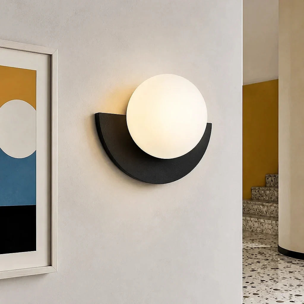 Minimalistische bunte Wandlampe – dekoratives Wandlicht