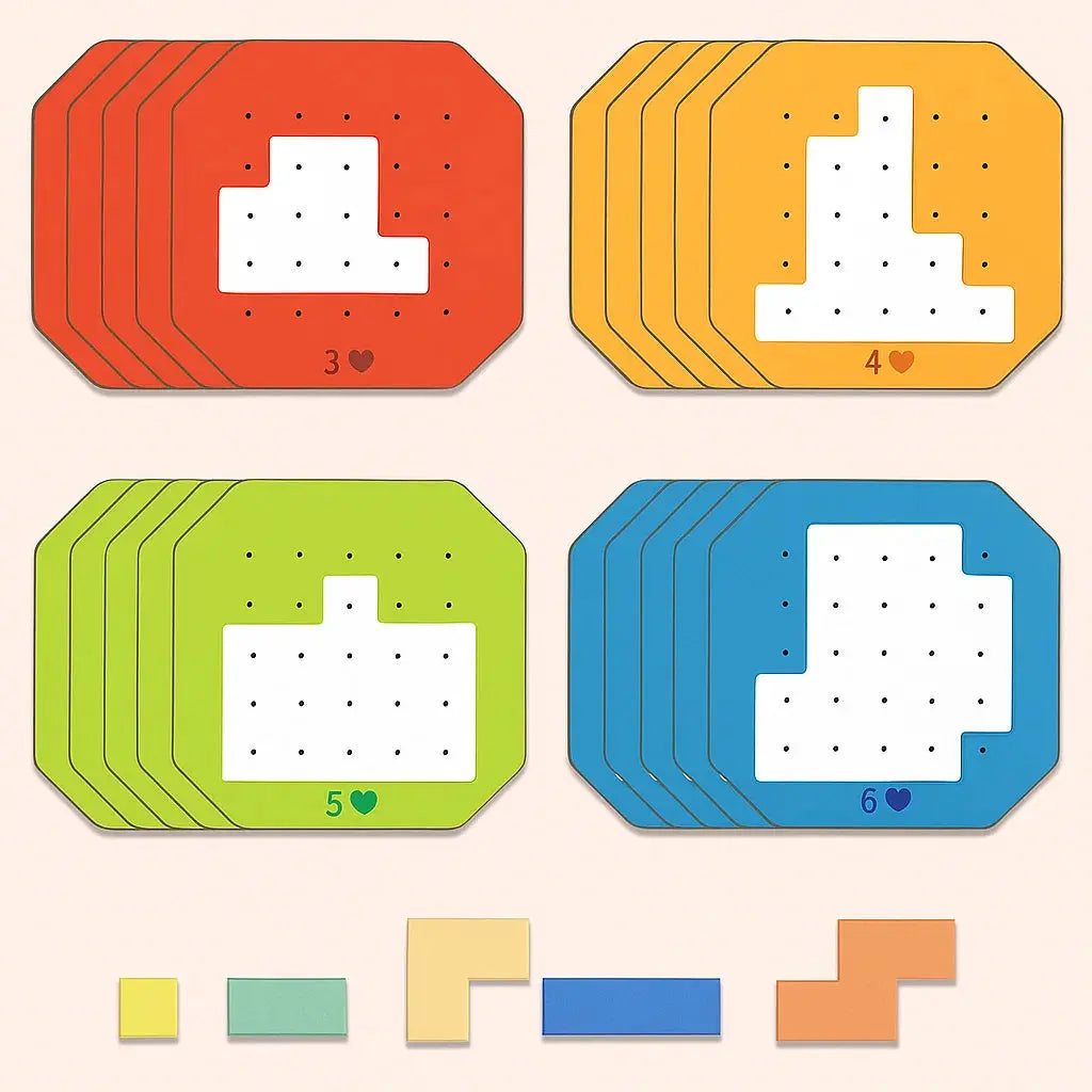 Logik-Puzzlespiel – Fördert Kreativität, Fokus & gemeinsames Lernen product image 3