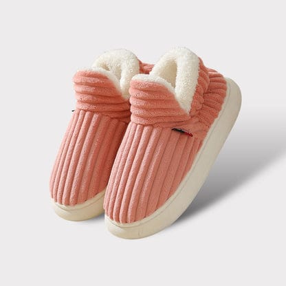 Warme Unisex Winterpantoffeln mit Plüschfutter für die ganze Familie