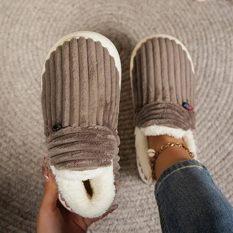 Warme Winter Hausschuhe Unisex – weich, rutschfest und bequem