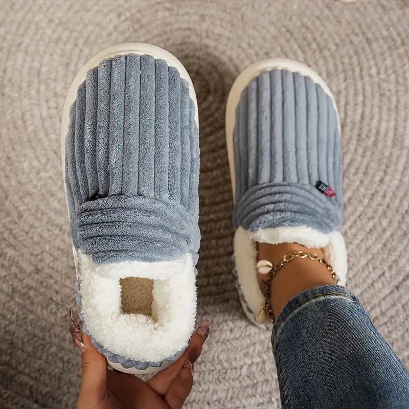 Warme Winter Hausschuhe Unisex – weich, rutschfest und bequem