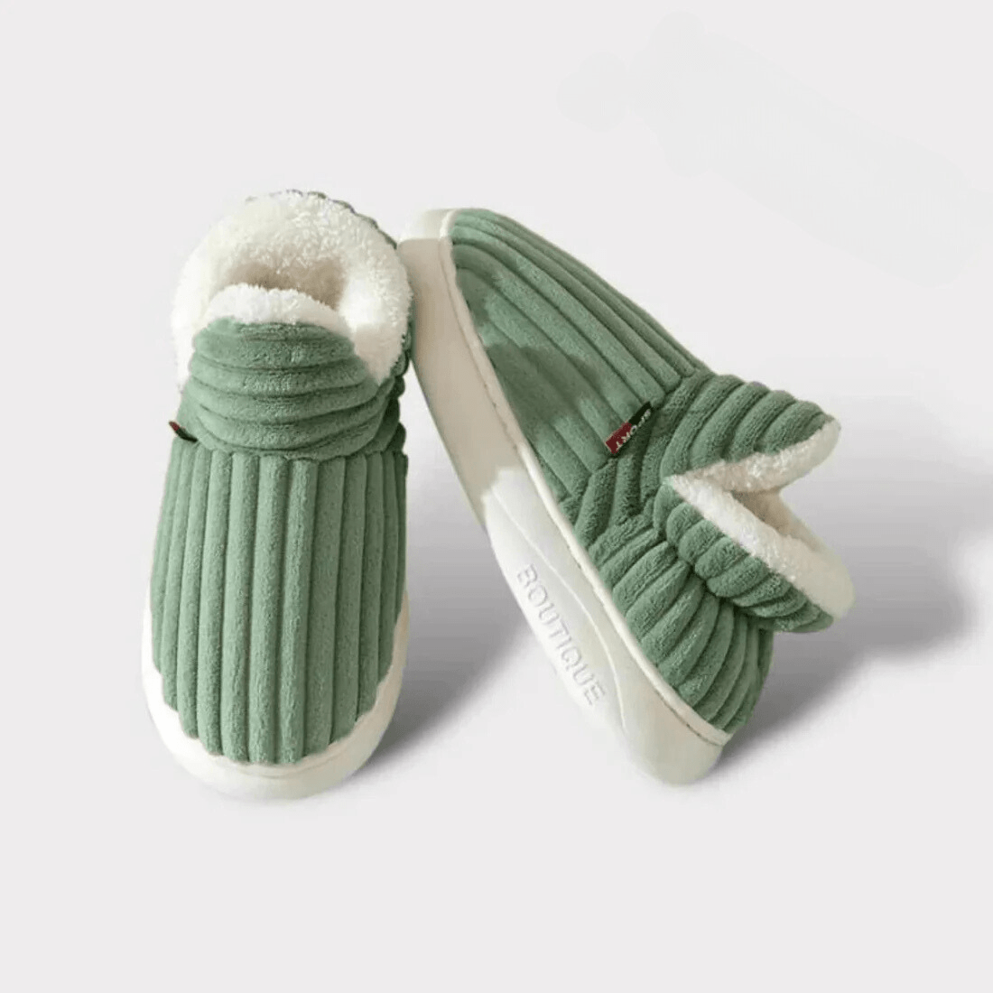 Warme Unisex Winterpantoffeln mit Plüschfutter für die ganze Familie