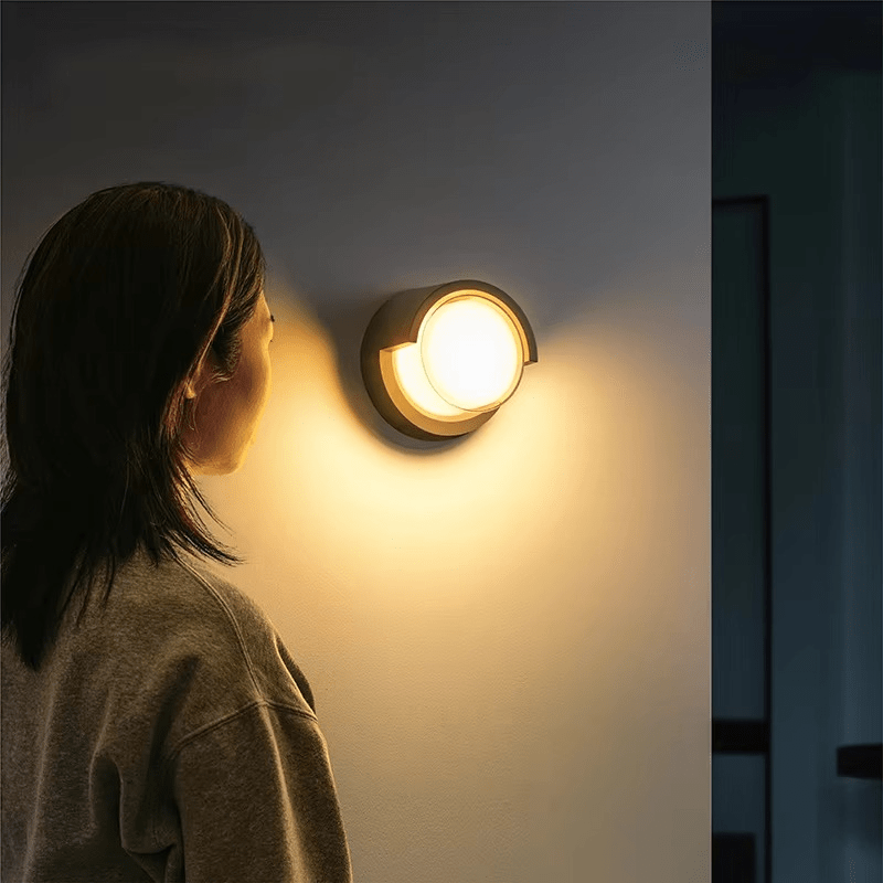 LED outdoor wall light - modern lighting for home and garden