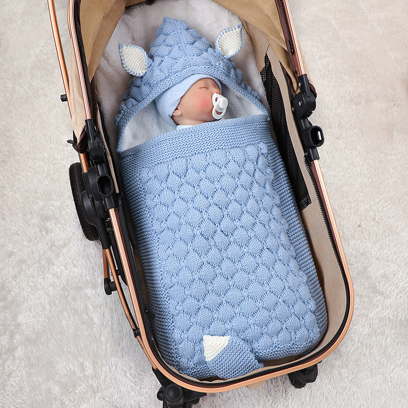 Warmer Gestrickter Babyschlafsack Für Ruhige Nächte product image 3
