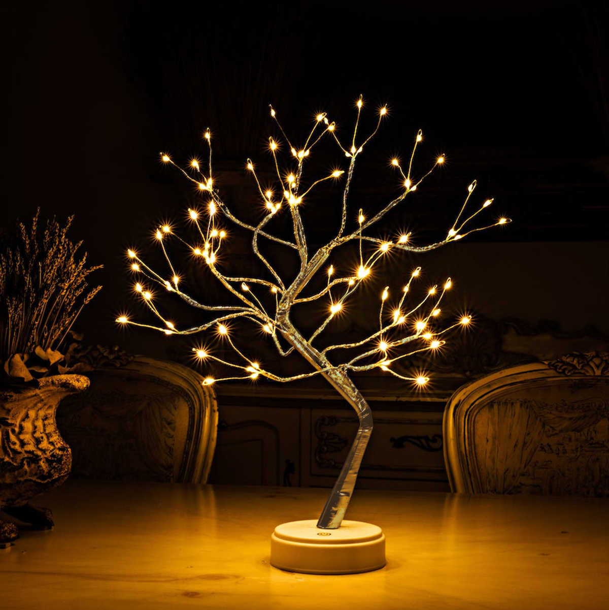 LED Lichterbaum mit formbaren Ästen – warmweiße Deko-Leuchte
