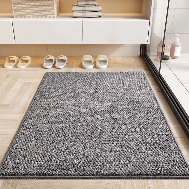 Highly absorbent and quick-drying doormat for indoor and outdoor use