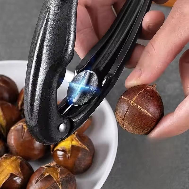 Nussschäler für Kastanien & harte Nüsse – sicher & kraftsparend product image 1