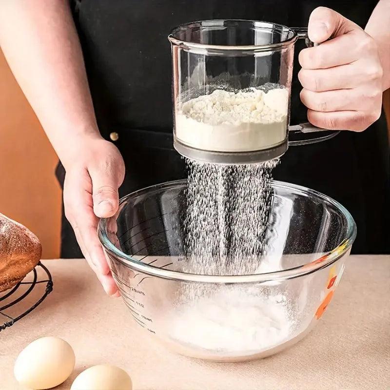 Mehlsieb mit Quetschgriff – 250 ml Backsieb product image 4