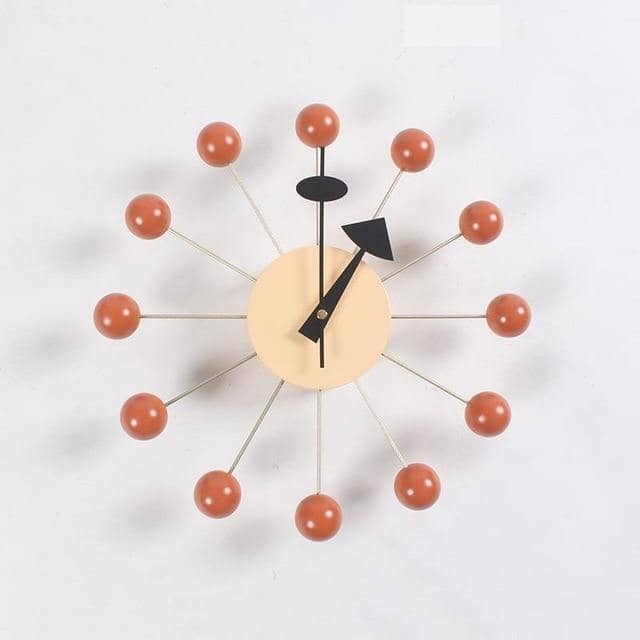 Minimalist 3D Design round wall clock 32 cm for modern rooms