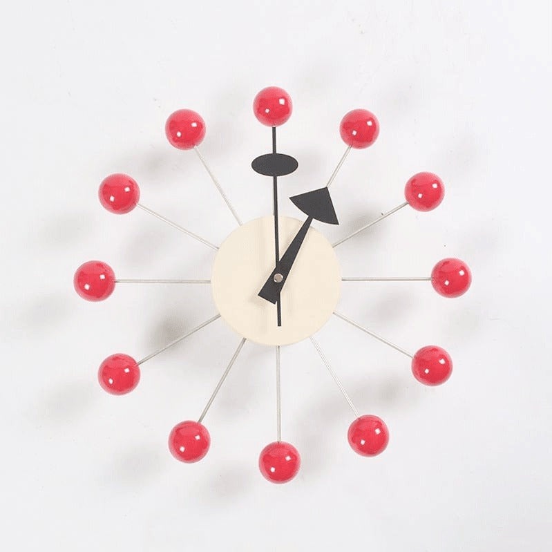 Minimalist 3D Design round wall clock 32 cm for modern rooms