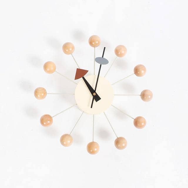 Minimalist 3D Design round wall clock 32 cm for modern rooms