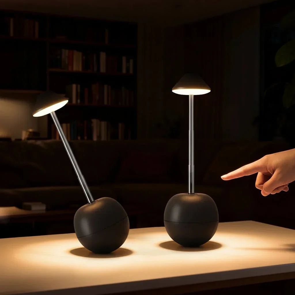 LED-Nachttischlampe mit Fernbedienung und USB-Ladefunktion