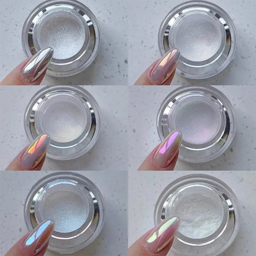 Nagel Chrompuder Set Für Glanz Effekt Nail Art product image 1