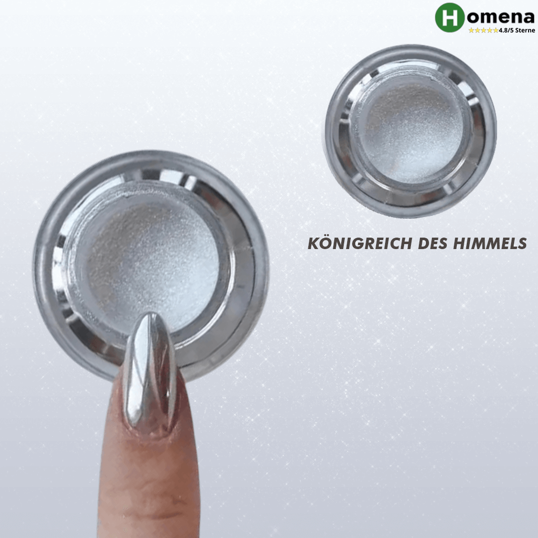 Chrom Nagelpuder Spiegelglanz Effekt Für Maniküre Set product image 6