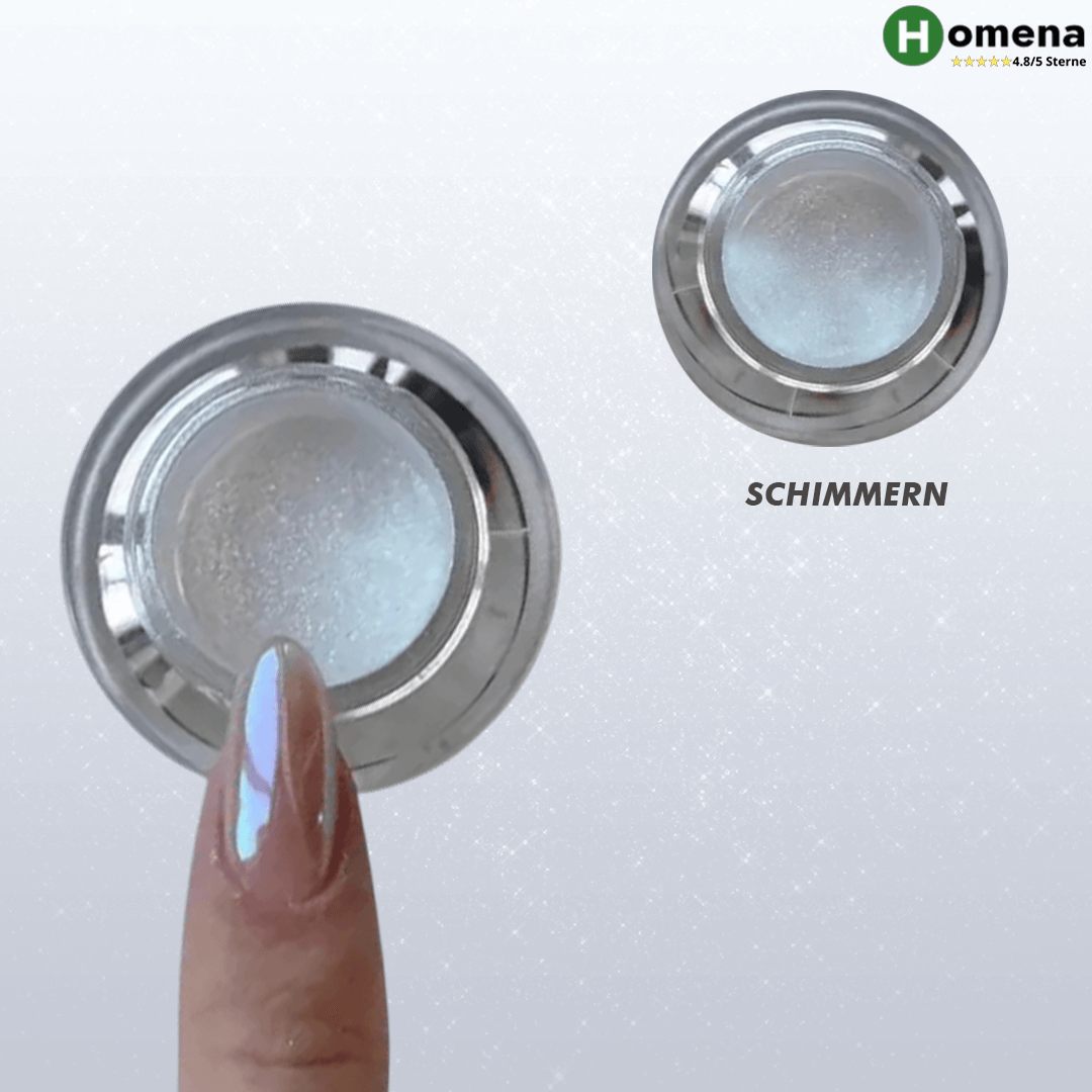 Chrom Nagelpuder Spiegelglanz Effekt Für Maniküre Set product image 7