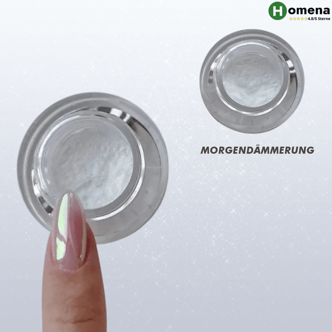 Chrom Nagelpuder Spiegelglanz Effekt Für Maniküre Set product image 10