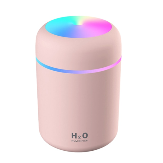 Ultrasonic Air Humidifier 300 ml with Color Ring Lighting Quiet
