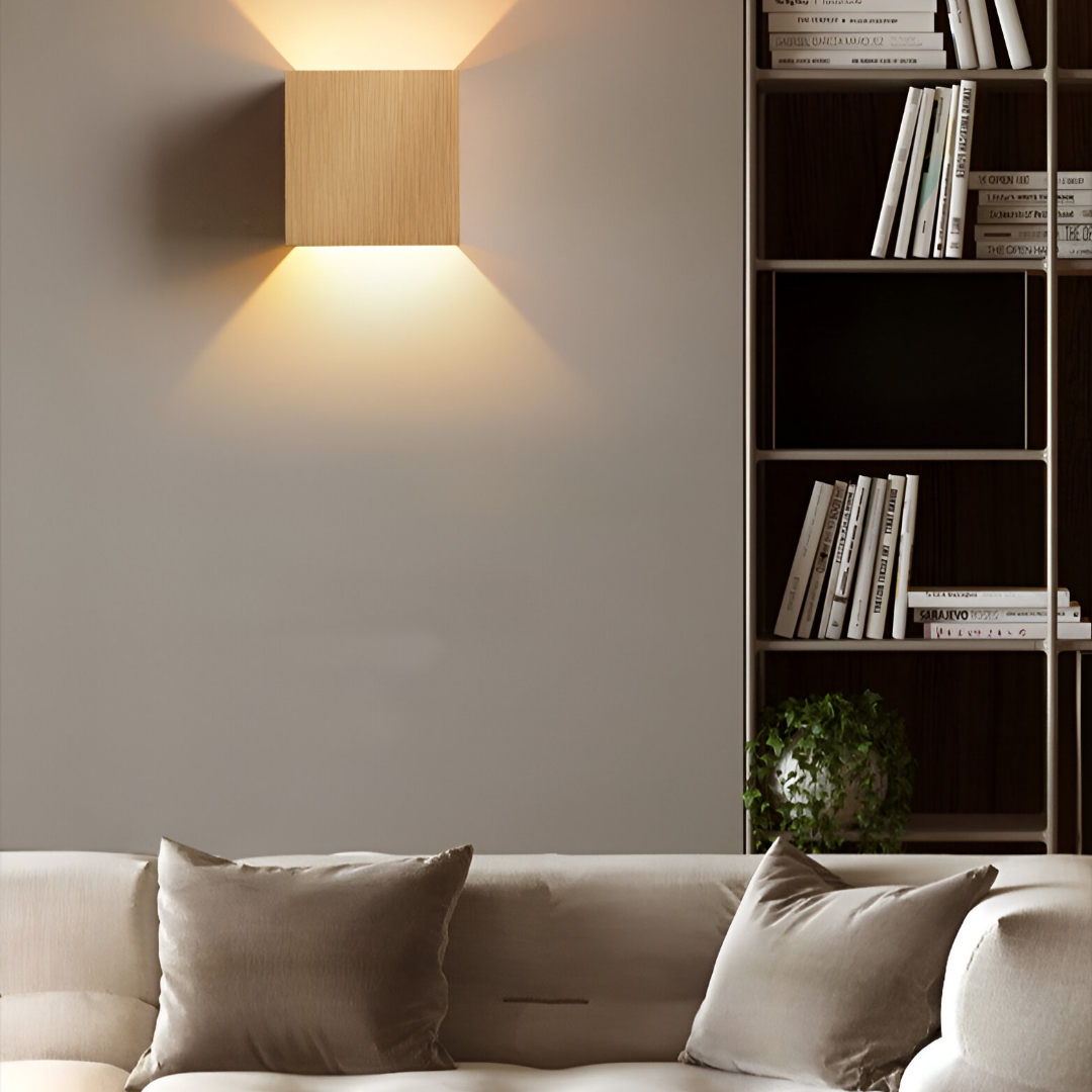 Wall Light with USB & Mains Connection – Warm & Cool White