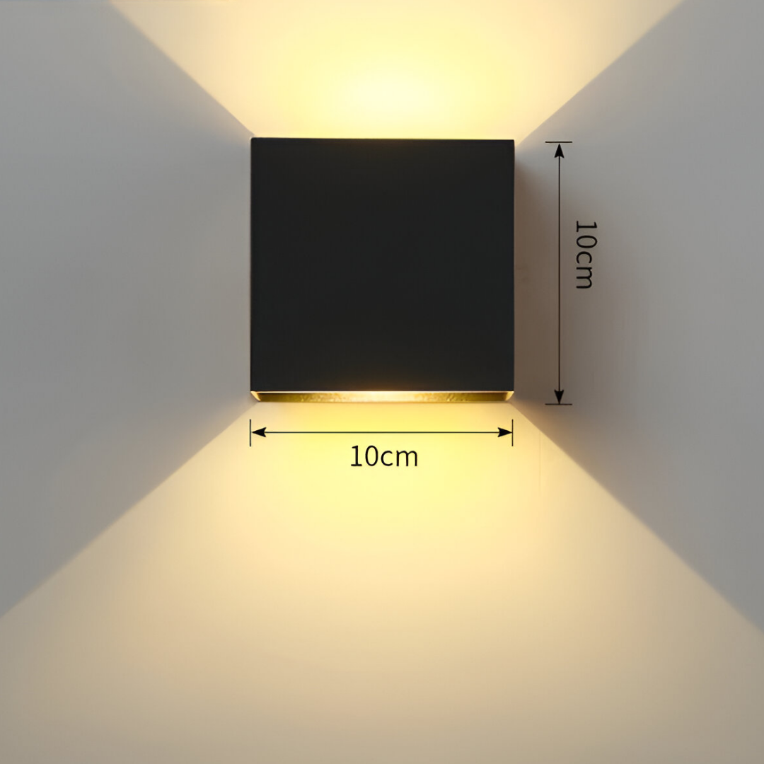 Wall Light with USB & Mains Connection – Warm & Cool White